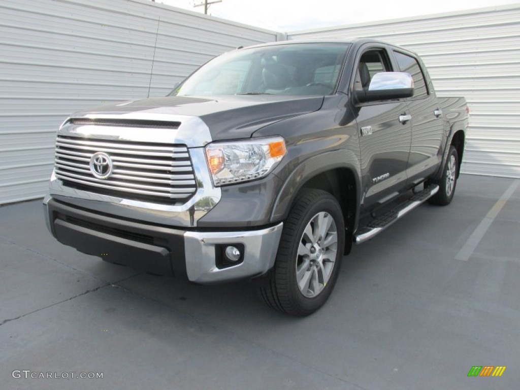 Magnetic Gray Metallic 2016 Toyota Tundra Limited CrewMax Exterior Photo #107815571