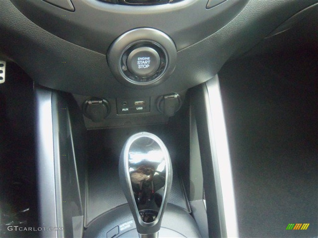 2016 Veloster Turbo - Vitamin C / Black photo #2