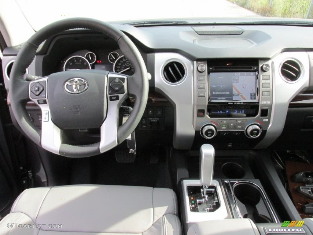 2016 Toyota Tundra Limited CrewMax Graphite Dashboard Photo #107816234