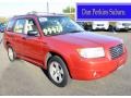 2006 Garnet Red Pearl Subaru Forester 2.5 X #107797185