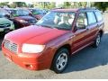 2006 Garnet Red Pearl Subaru Forester 2.5 X  photo #3