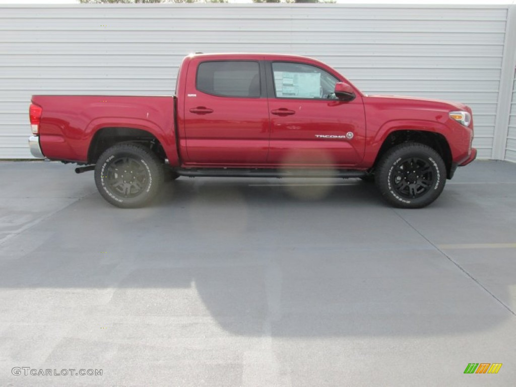 Barcelona Red Metallic 2016 Toyota Tacoma SR5 Double Cab 4x4 Exterior Photo #107817887