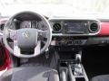 Black 2016 Toyota Tacoma SR5 Double Cab 4x4 Dashboard