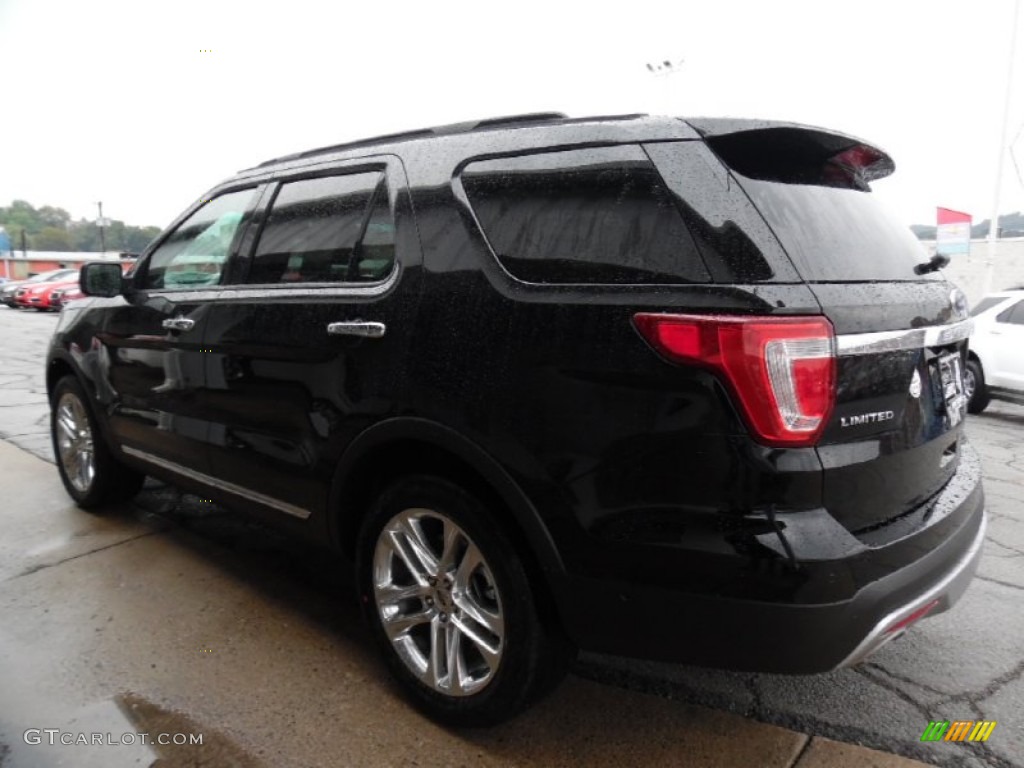 2016 Explorer Limited 4WD - Shadow Black / Ebony Black photo #4