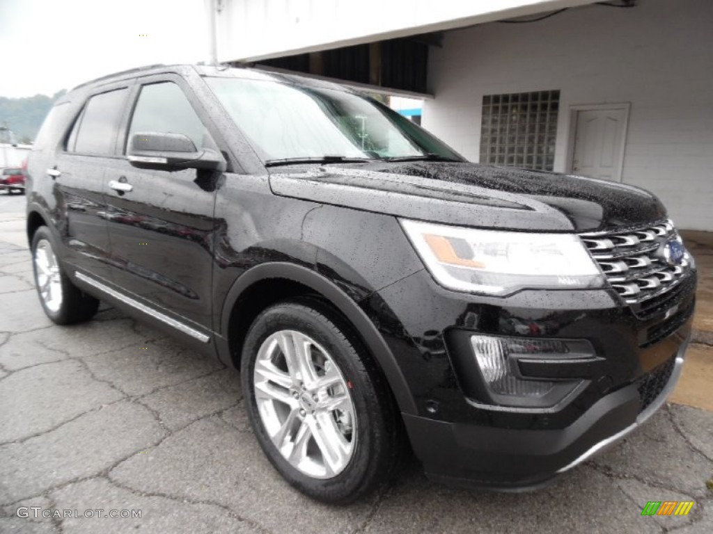 Shadow Black 2016 Ford Explorer Limited 4WD Exterior Photo #107818757