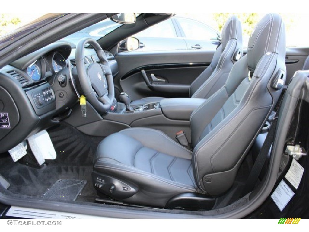 2015 Maserati GranTurismo Convertible GrandCabrio Sport Front Seat Photo #107818889