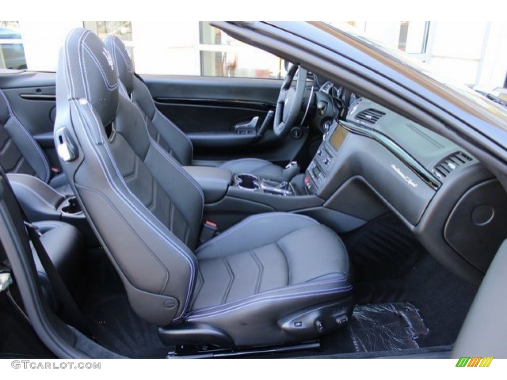 Nero Interior 2015 Maserati GranTurismo Convertible GrandCabrio Sport Photo #107819018