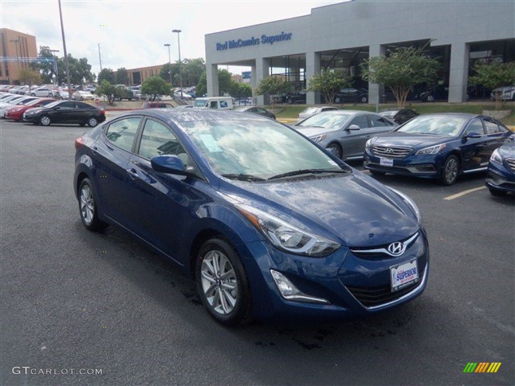 2016 Elantra SE - Blue / Beige photo #1
