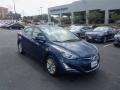 2016 Blue Hyundai Elantra SE  photo #1