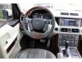 2010 Land Rover Range Rover Arabica Brown/Ivory White Interior Dashboard Photo