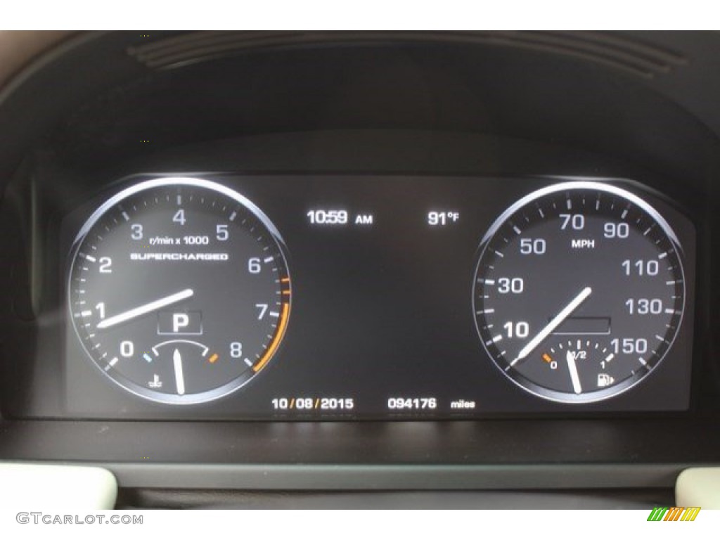 2010 Range Rover Supercharged - Alaska White / Arabica Brown/Ivory White photo #18