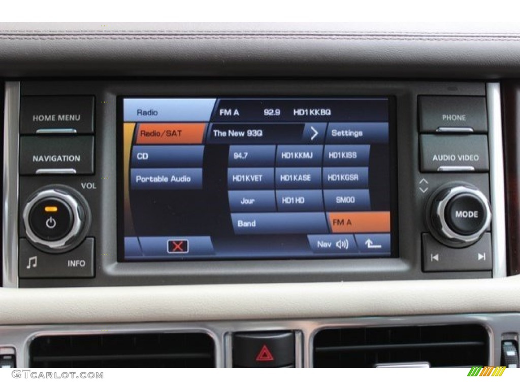 2010 Range Rover Supercharged - Alaska White / Arabica Brown/Ivory White photo #21