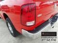 2012 Flame Red Dodge Ram 1500 SLT Quad Cab 4x4  photo #5