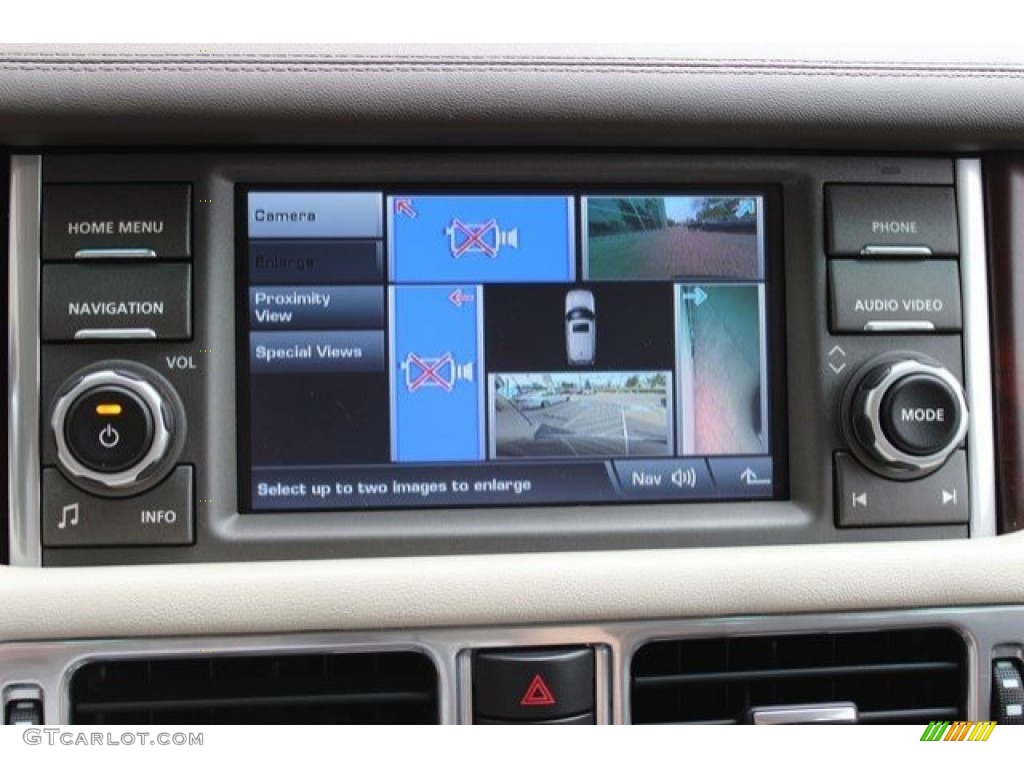 2010 Range Rover Supercharged - Alaska White / Arabica Brown/Ivory White photo #24