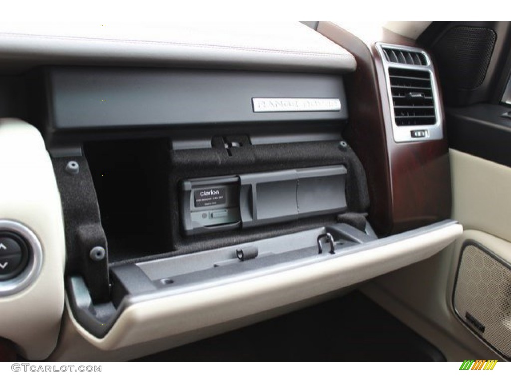 2010 Range Rover Supercharged - Alaska White / Arabica Brown/Ivory White photo #31