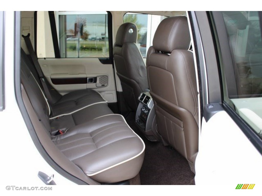 2010 Land Rover Range Rover Supercharged Rear Seat Photo #107822000