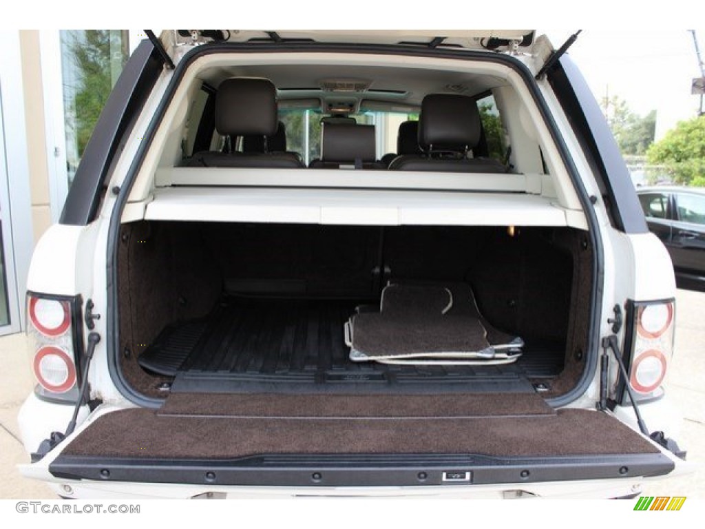 2010 Range Rover Supercharged - Alaska White / Arabica Brown/Ivory White photo #43
