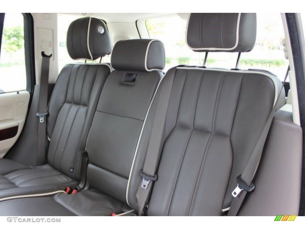 Arabica Brown/Ivory White Interior 2010 Land Rover Range Rover Supercharged Photo #107822087