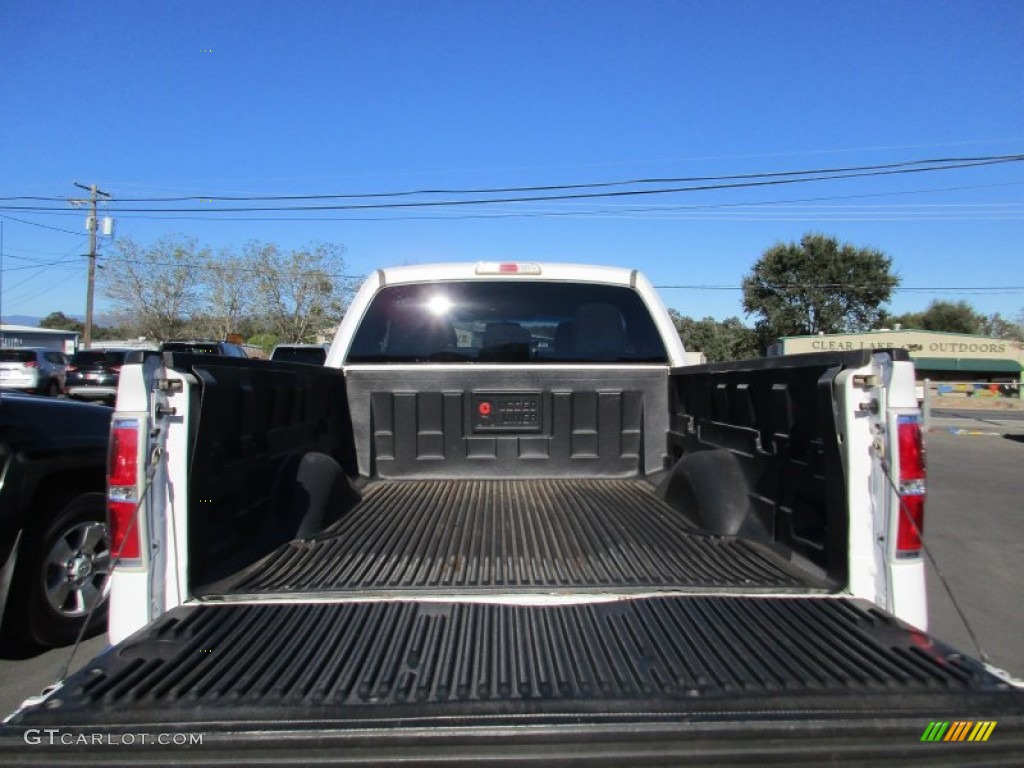 2012 F150 XLT SuperCab 4x4 - Oxford White / Steel Gray photo #25