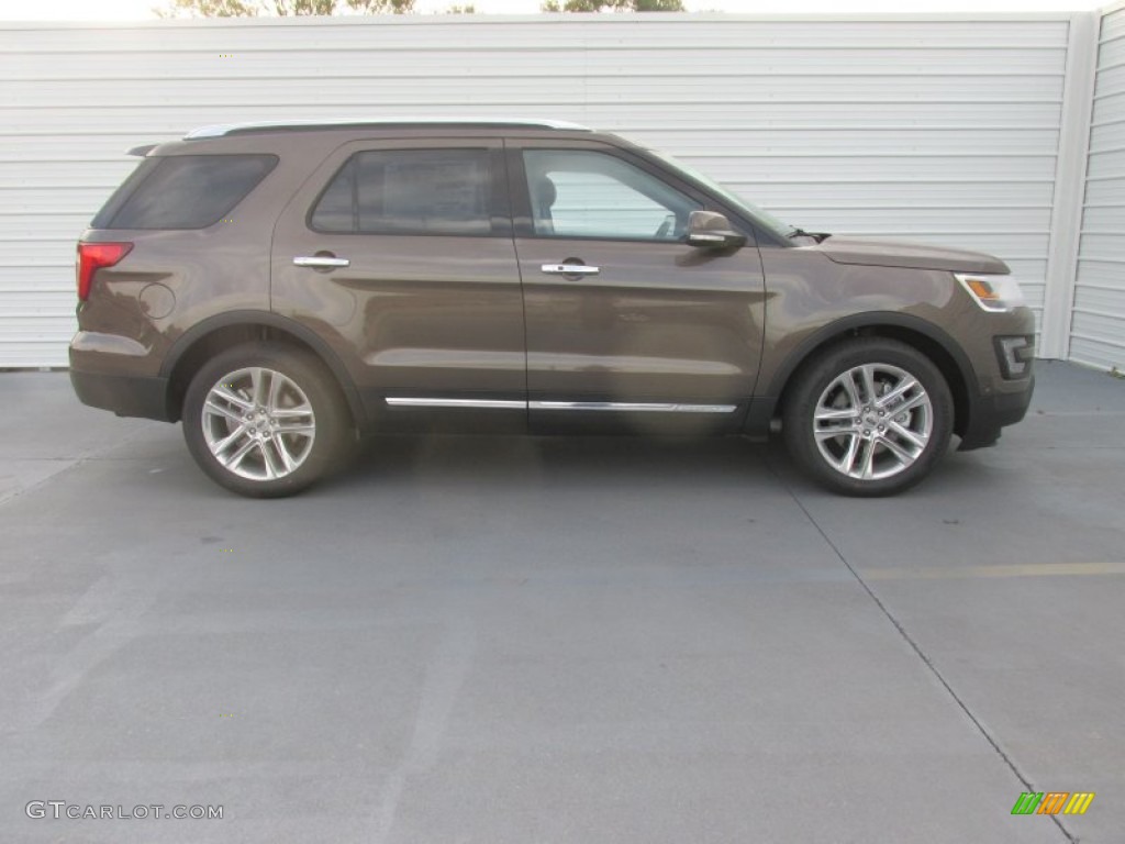 2016 Explorer Limited - Caribou Metallic / Ebony Black photo #3