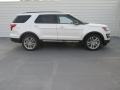 2016 White Platinum Metallic Tri-Coat Ford Explorer XLT  photo #3