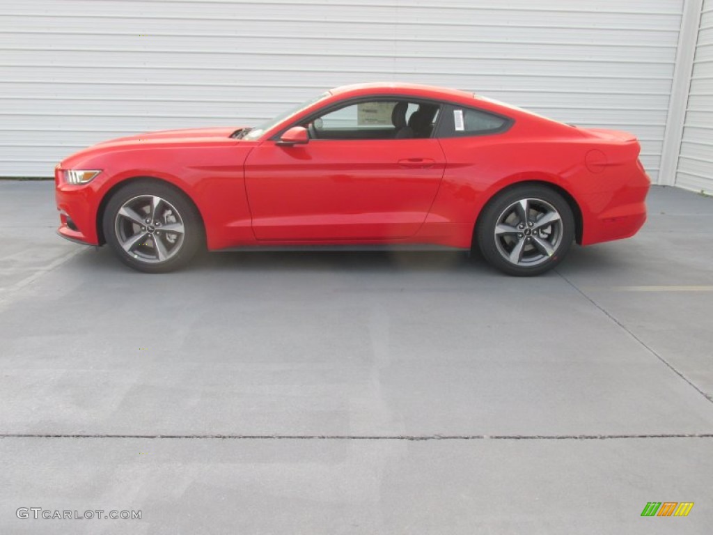 Race Red 2016 Ford Mustang V6 Coupe Exterior Photo #107824998