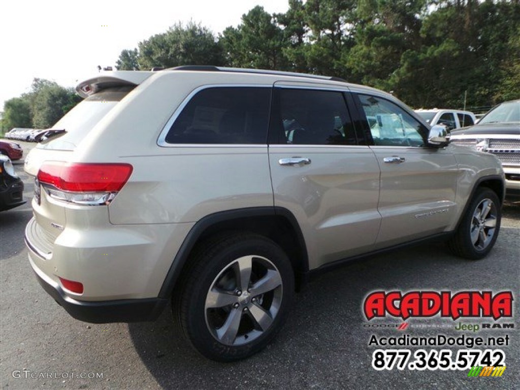 2015 Grand Cherokee Limited - Cashmere Pearl / Black/Light Frost Beige photo #3