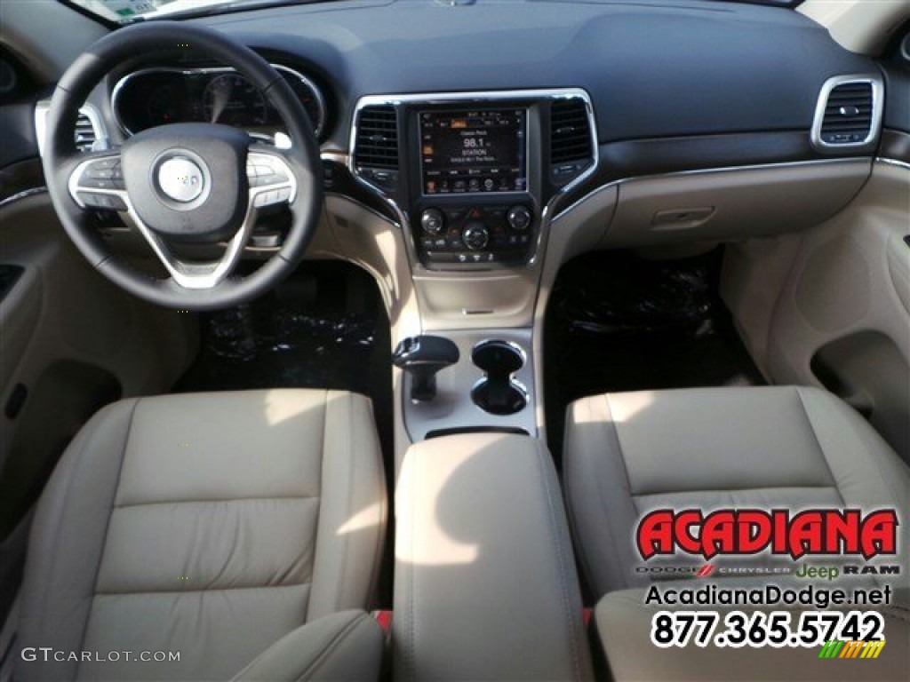 2015 Grand Cherokee Limited - Cashmere Pearl / Black/Light Frost Beige photo #9