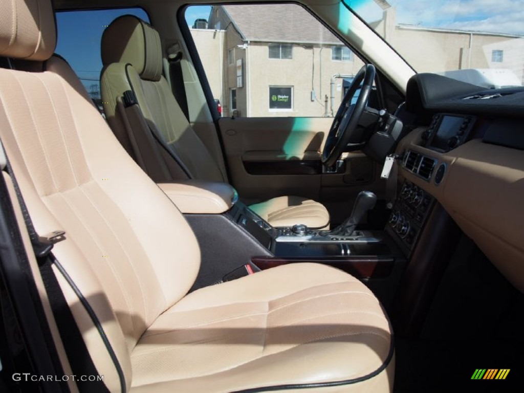 2007 Range Rover Supercharged - Java Black Pearl / Parchment photo #6