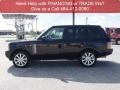 2007 Java Black Pearl Land Rover Range Rover Supercharged  photo #7