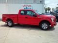 2015 Race Red Ford F150 XL SuperCab  photo #1