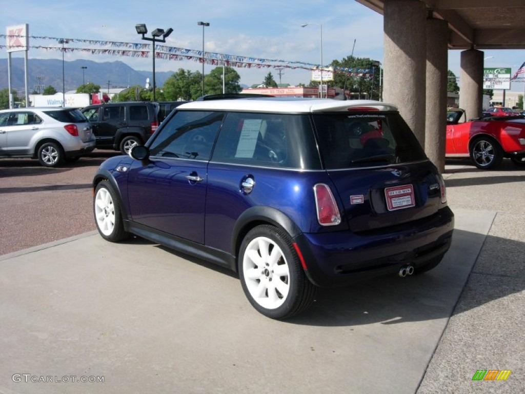 2005 Cooper S Hardtop - Purple Haze Metallic / Black/Panther Black photo #3