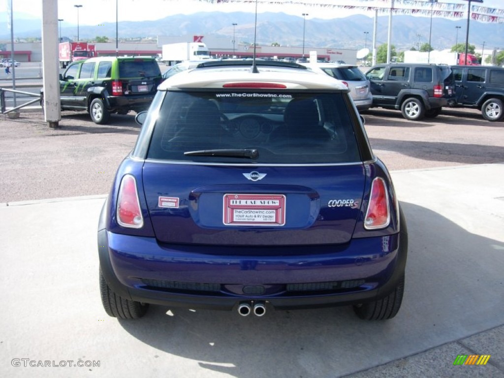 2005 Cooper S Hardtop - Purple Haze Metallic / Black/Panther Black photo #4