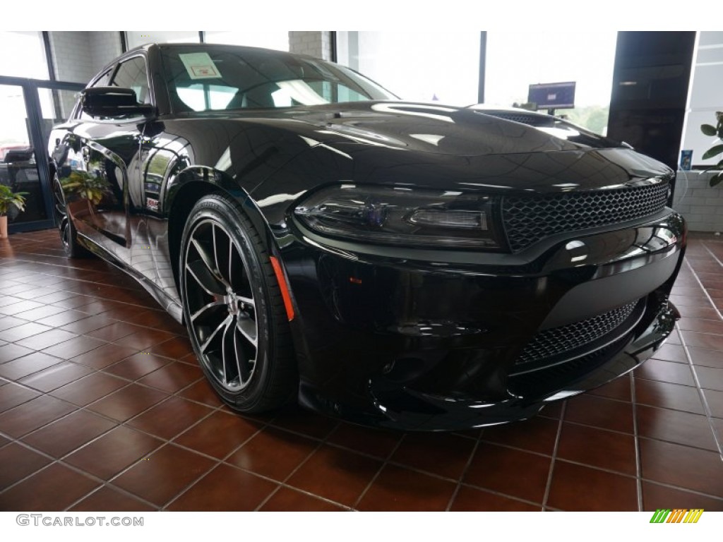 2015 Pitch Black Dodge Charger R/T Scat Pack #107797570 