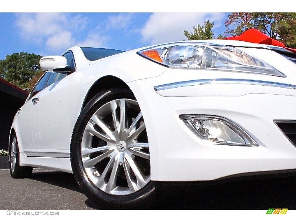 2014 Genesis 3.8 Sedan - Casablanca White / Cashmere photo #12