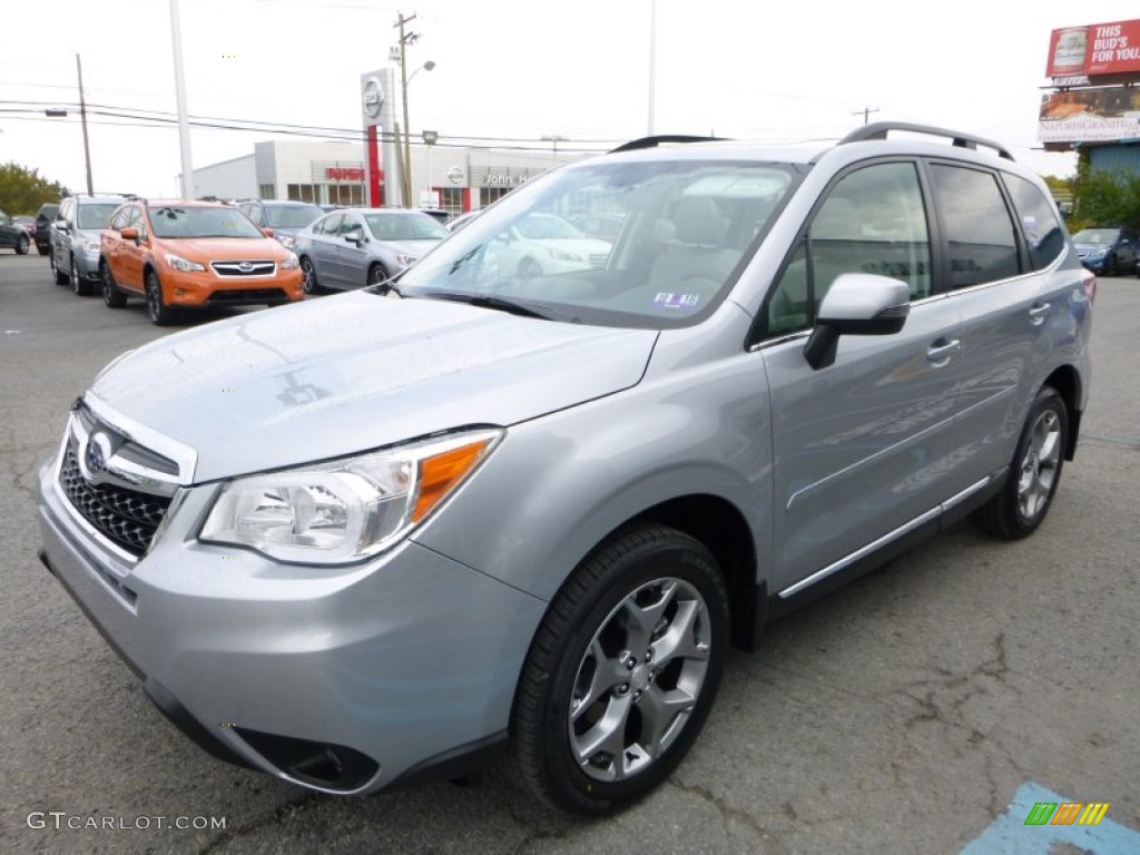 2016 Forester 2.5i Touring - Ice Silver Metallic / Gray photo #12