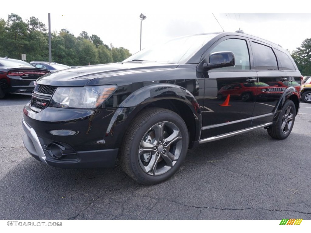 Pitch Black 2016 Dodge Journey Crossroad Plus Exterior Photo #107833997