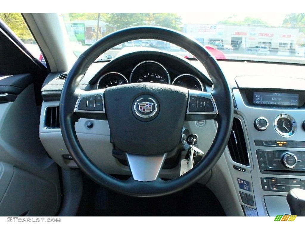 2009 CTS 4 AWD Sedan - Thunder Gray ChromaFlair / Light Titanium/Ebony photo #21