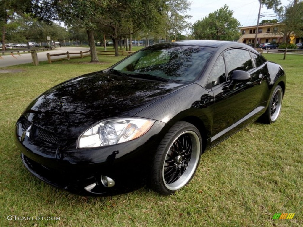 2006 Eclipse GT Coupe - Kalapana Black / Dark Charcoal photo #1