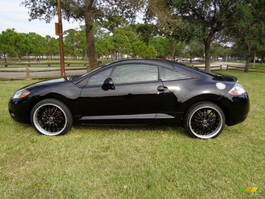 2006 Eclipse GT Coupe - Kalapana Black / Dark Charcoal photo #3