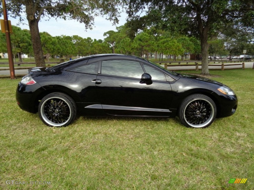 2006 Eclipse GT Coupe - Kalapana Black / Dark Charcoal photo #12