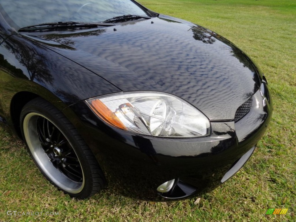 2006 Eclipse GT Coupe - Kalapana Black / Dark Charcoal photo #39