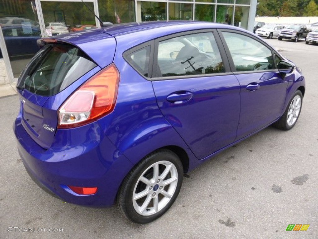2015 Fiesta SE Hatchback - Perfomance Blue / Charcoal Black photo #5
