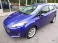 2015 Perfomance Blue Ford Fiesta SE Hatchback  photo #9