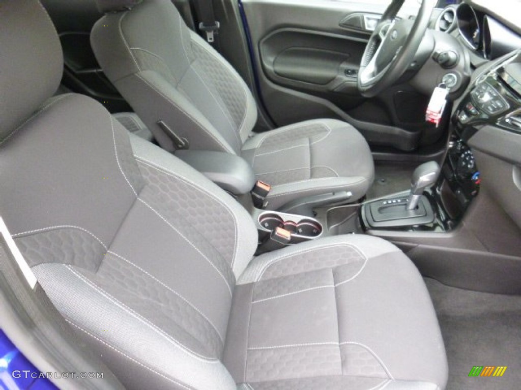 2015 Fiesta SE Hatchback - Perfomance Blue / Charcoal Black photo #10