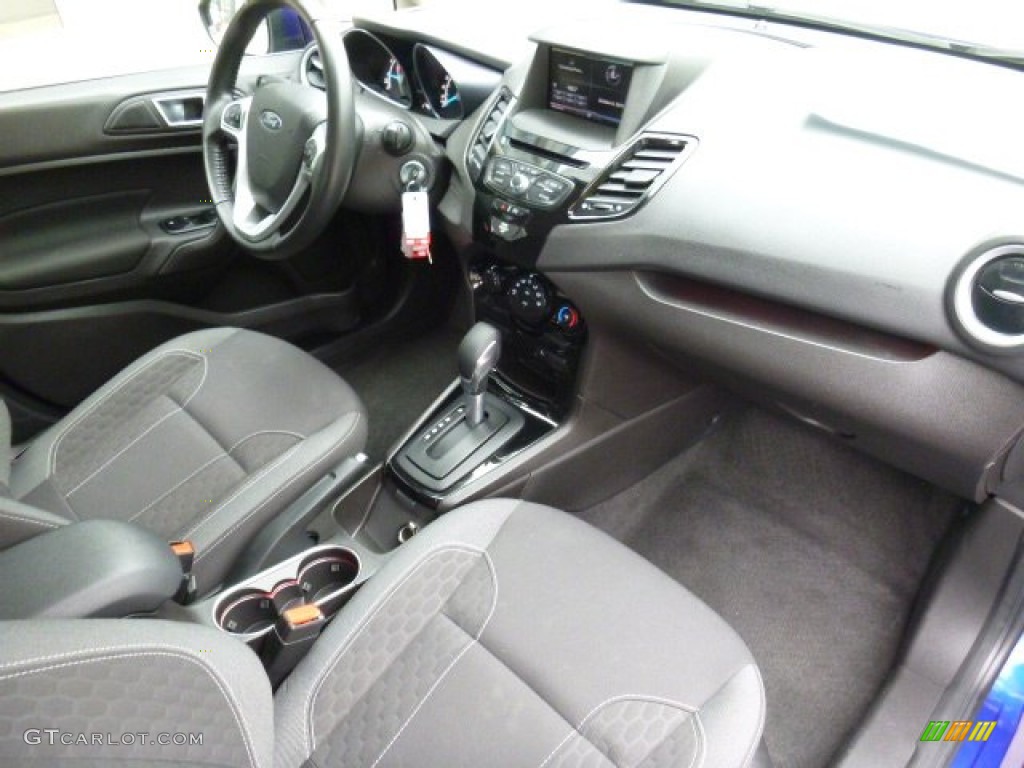 2015 Fiesta SE Hatchback - Perfomance Blue / Charcoal Black photo #11