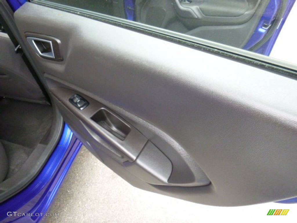 2015 Fiesta SE Hatchback - Perfomance Blue / Charcoal Black photo #14