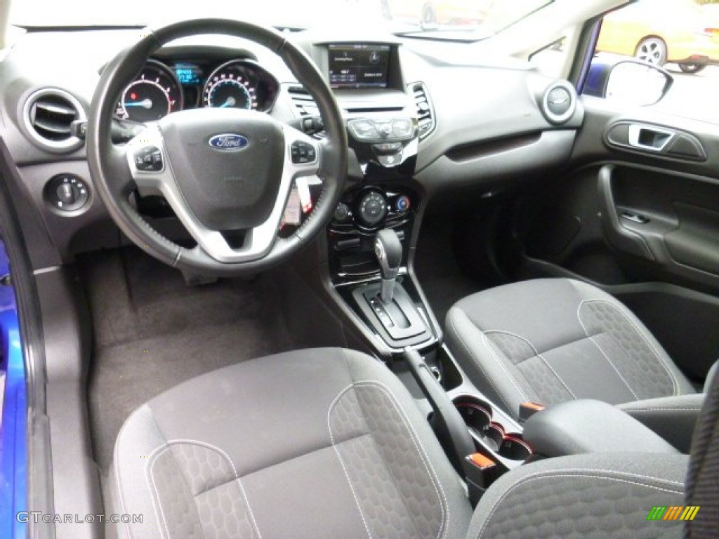 2015 Fiesta SE Hatchback - Perfomance Blue / Charcoal Black photo #17