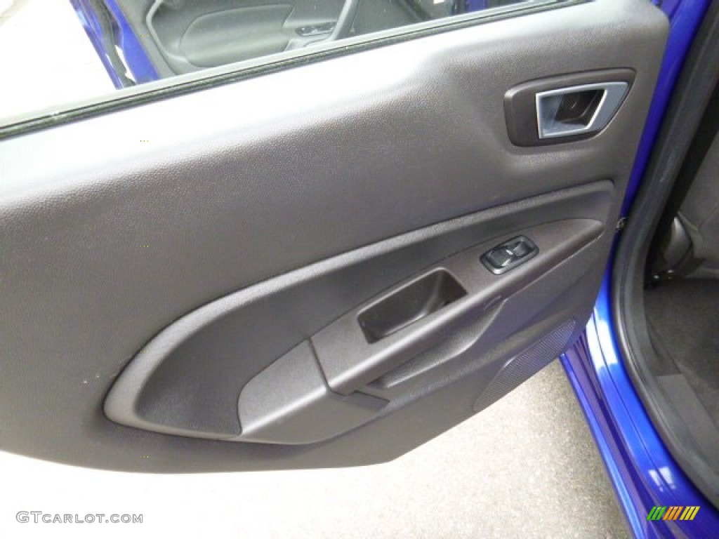 2015 Fiesta SE Hatchback - Perfomance Blue / Charcoal Black photo #18