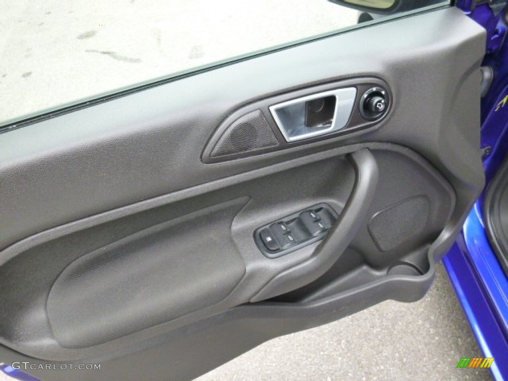 2015 Fiesta SE Hatchback - Perfomance Blue / Charcoal Black photo #19